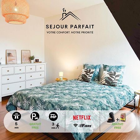 Appart'Hotel Le Dornach - Proche Gare Et Autoroute ミュルーズ エクステリア 写真